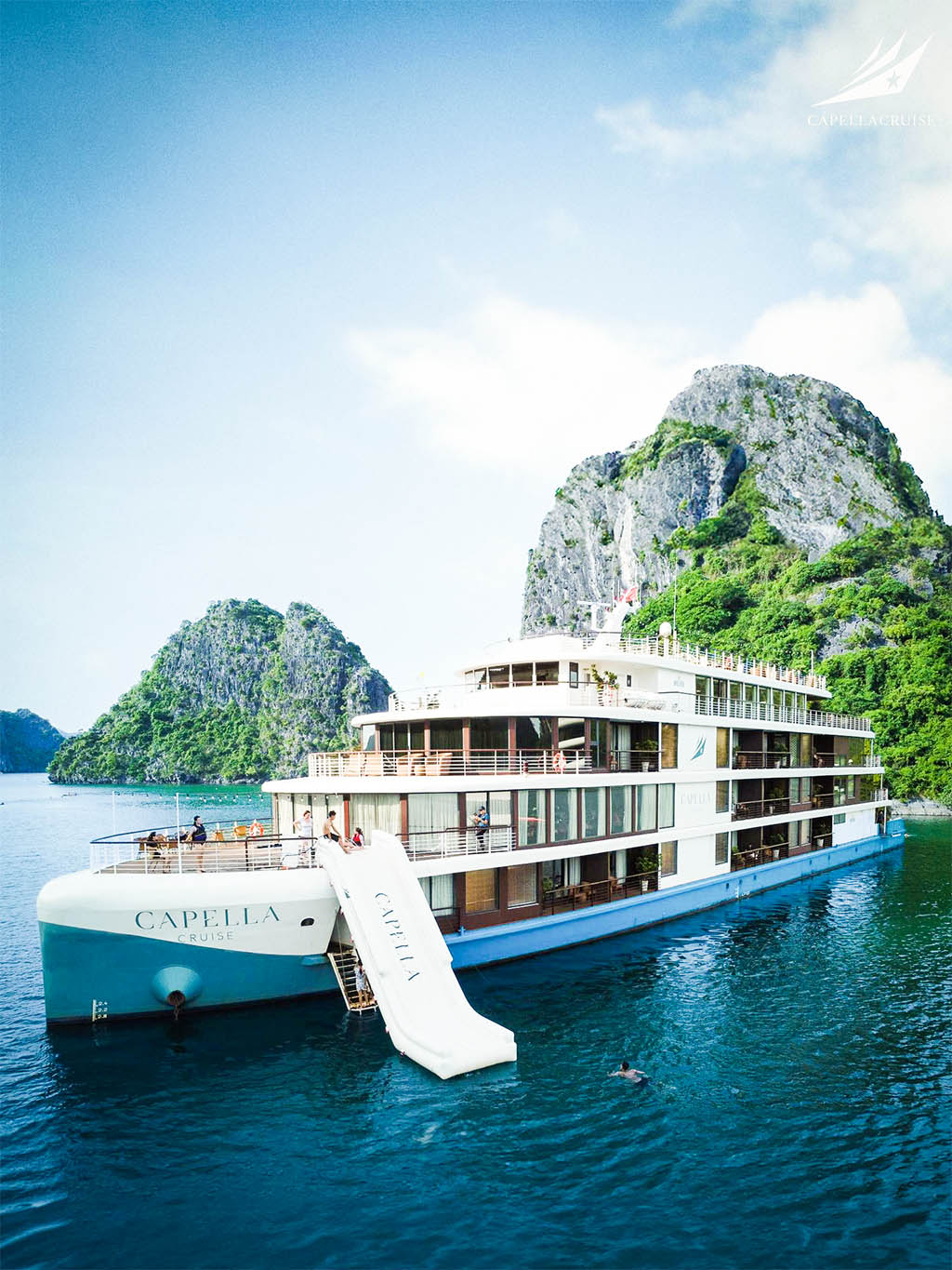 Begin your unforgettable voyage across Halong Bay’s emerald horizon